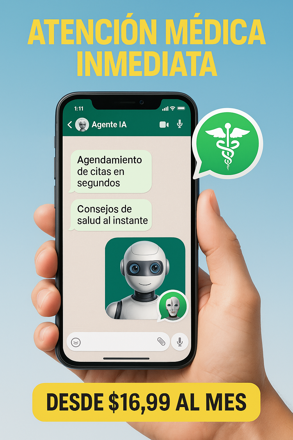 Representación visual de datos y análisis optimizados generados por un Agente IA para profesionales.