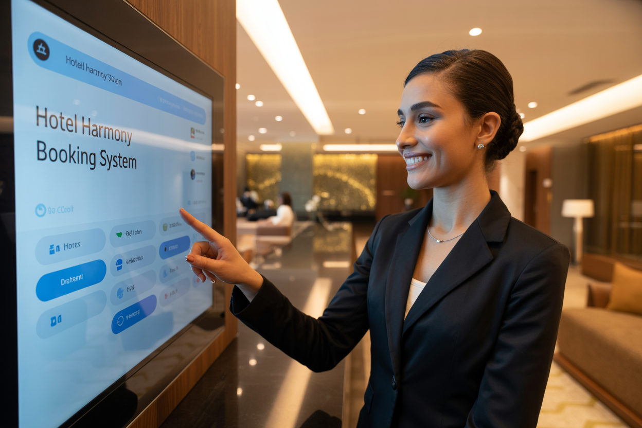 Agente IA interactuando con cliente de hotel