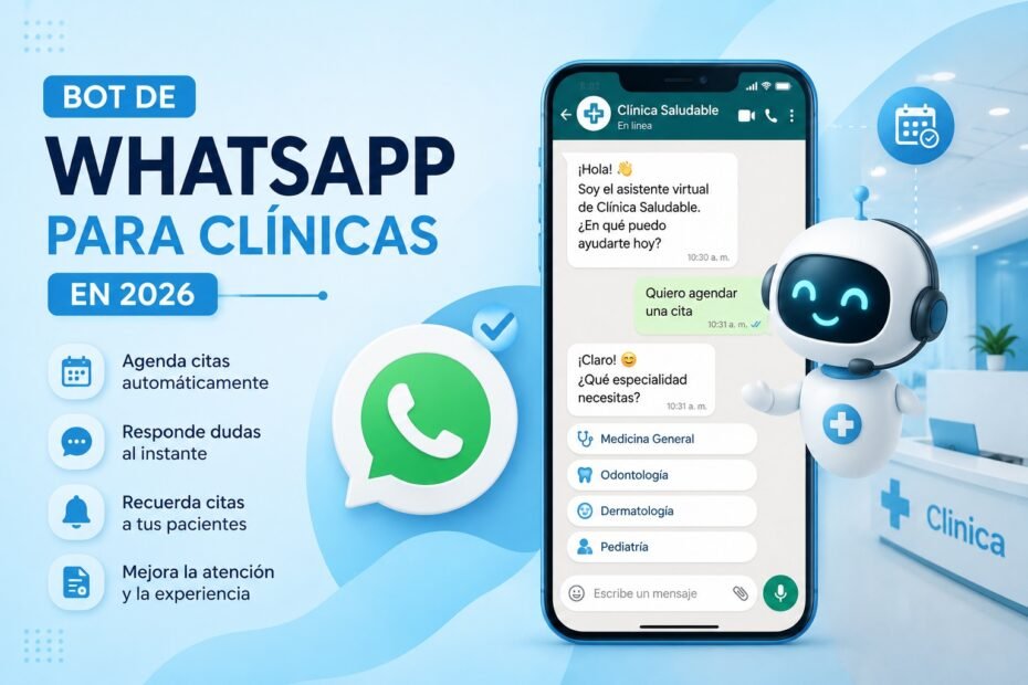 bot de whatsapp para clinicas
