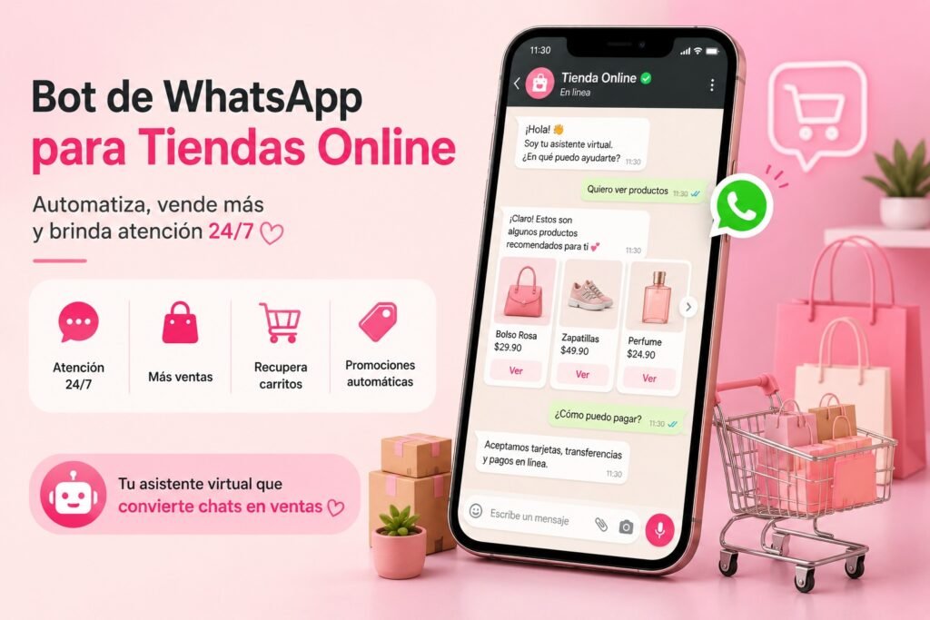 bot de whatsapp para tiendas online