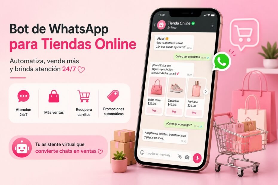 bot de whatsapp para tiendas online